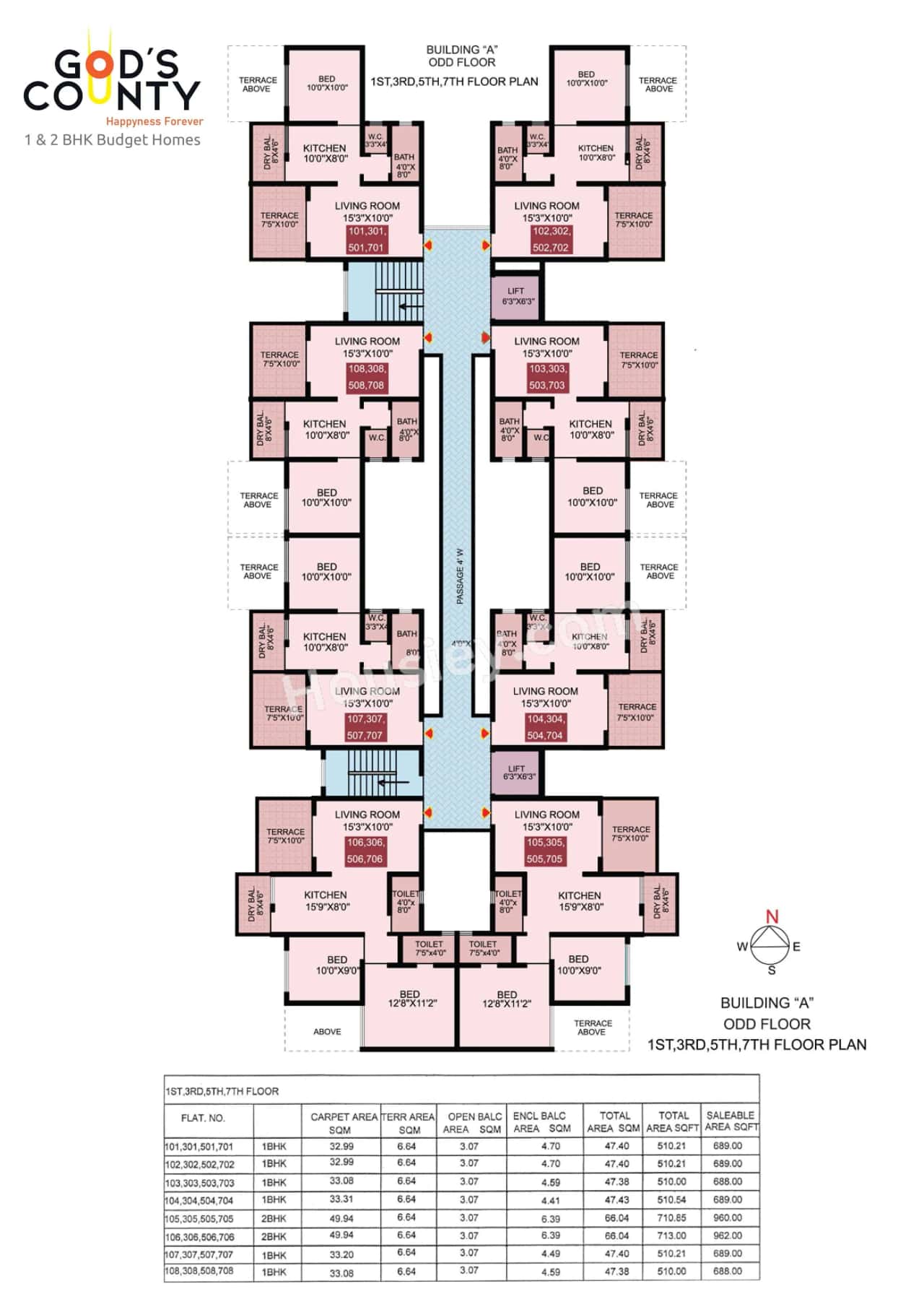 SB Gods County Floor plan 1