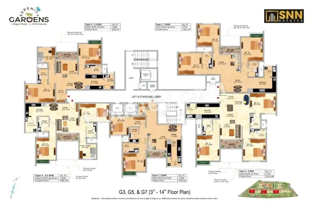 SNN Serenity Gardens Floor plan 4
