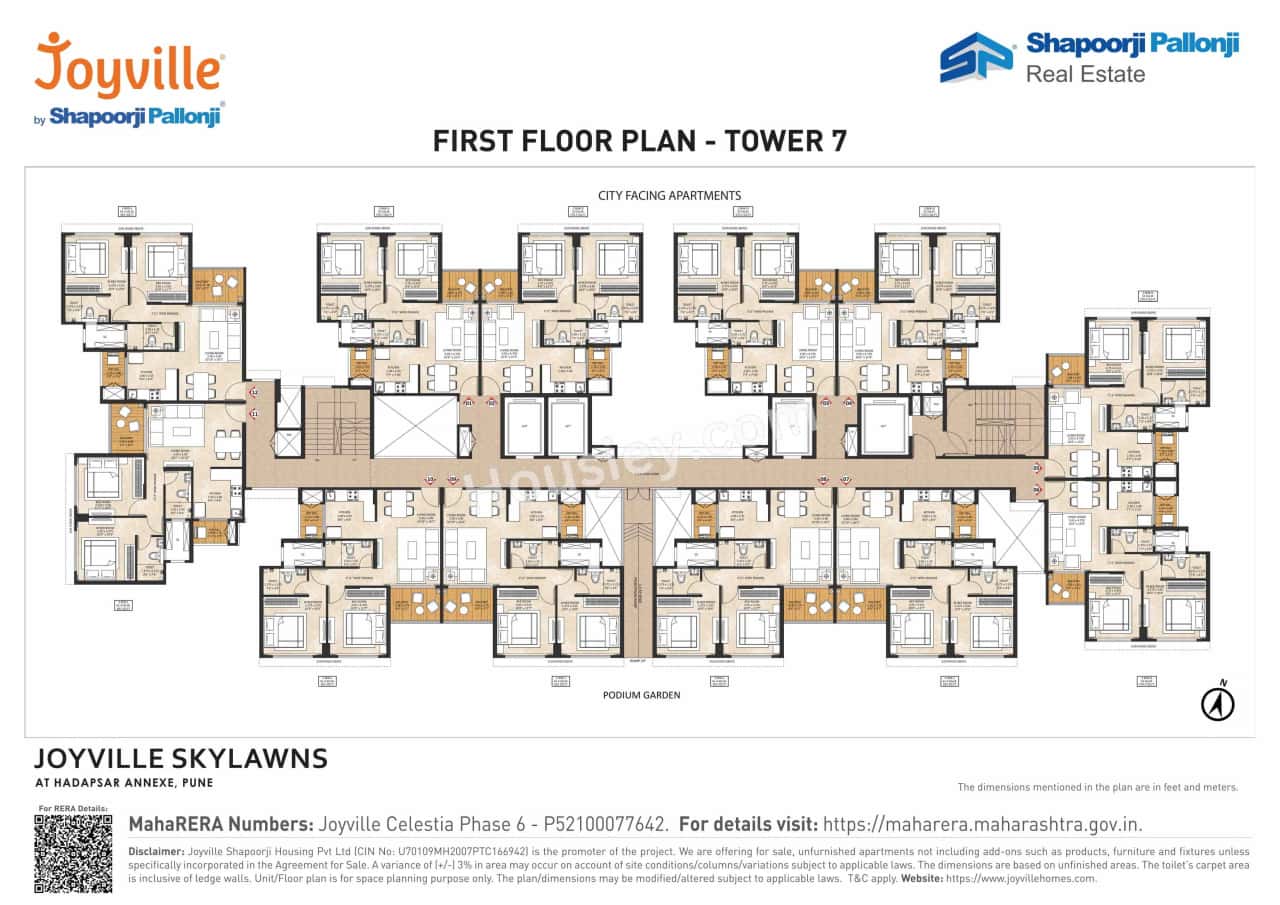 Shapoorji Joyville Skylawns Floor plan 2