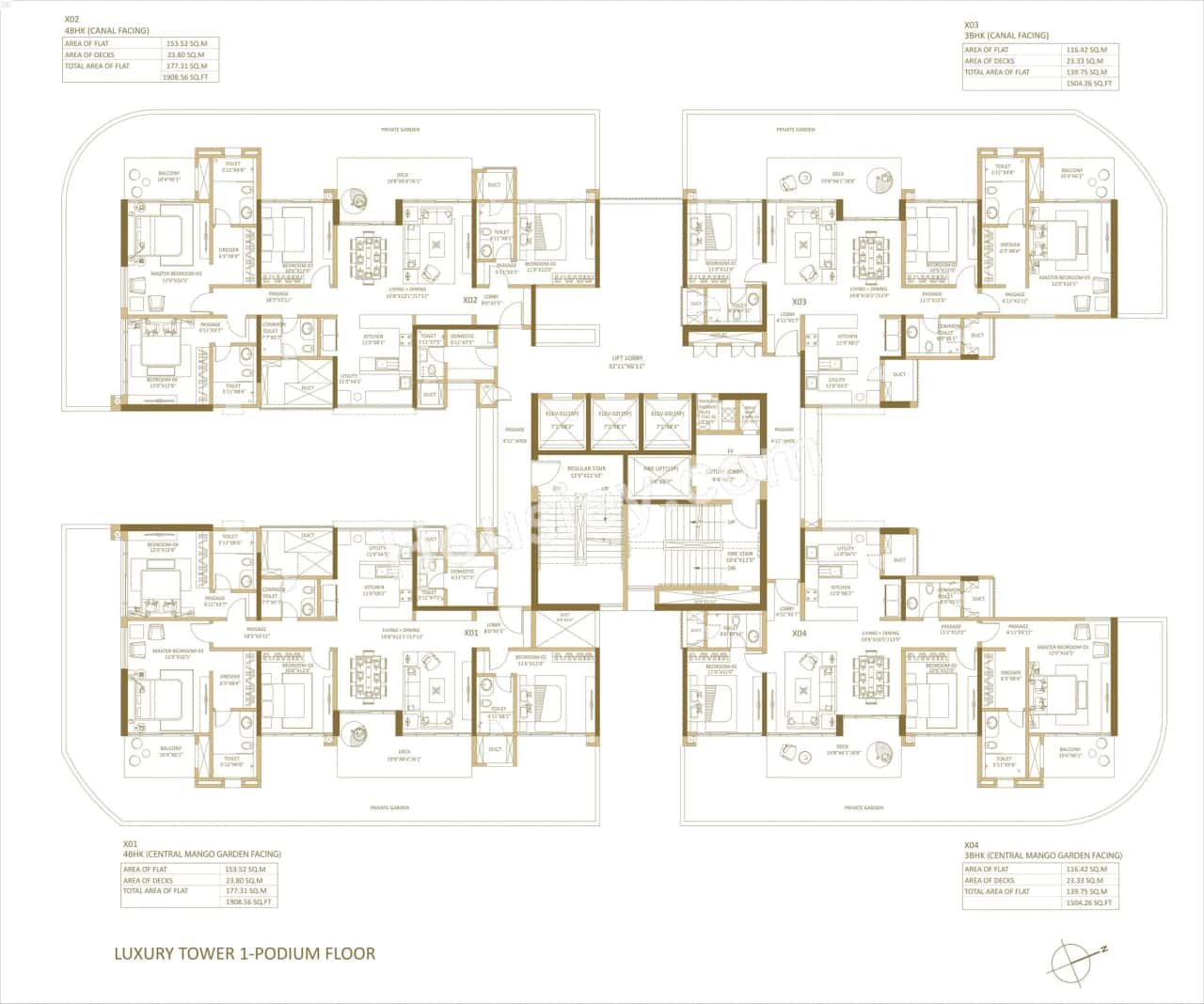 Shapoorji Kingstown Floor plan 3