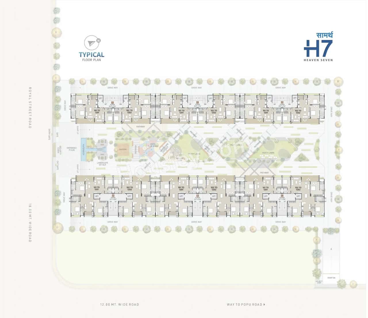 Saamarth H7 Floor plan 2