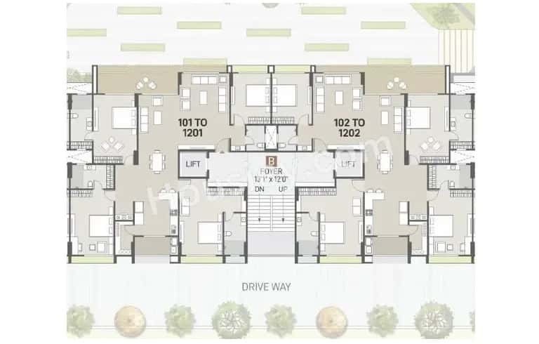 Saamarth H7 Floor plan 3