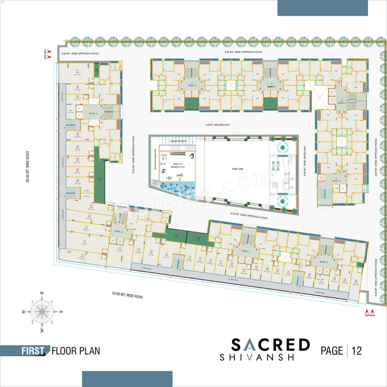 Sacred Shivansh Floor plan 2