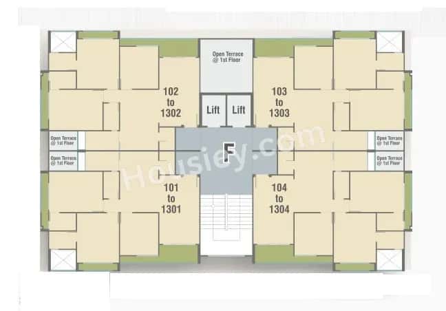 Sahjanand Saffron Flora Floor plan 5