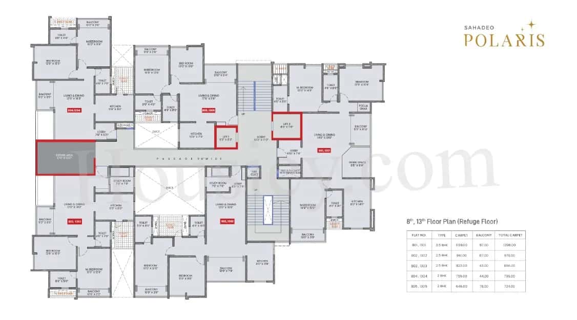 Sahadeo Polaris Floor plan 1
