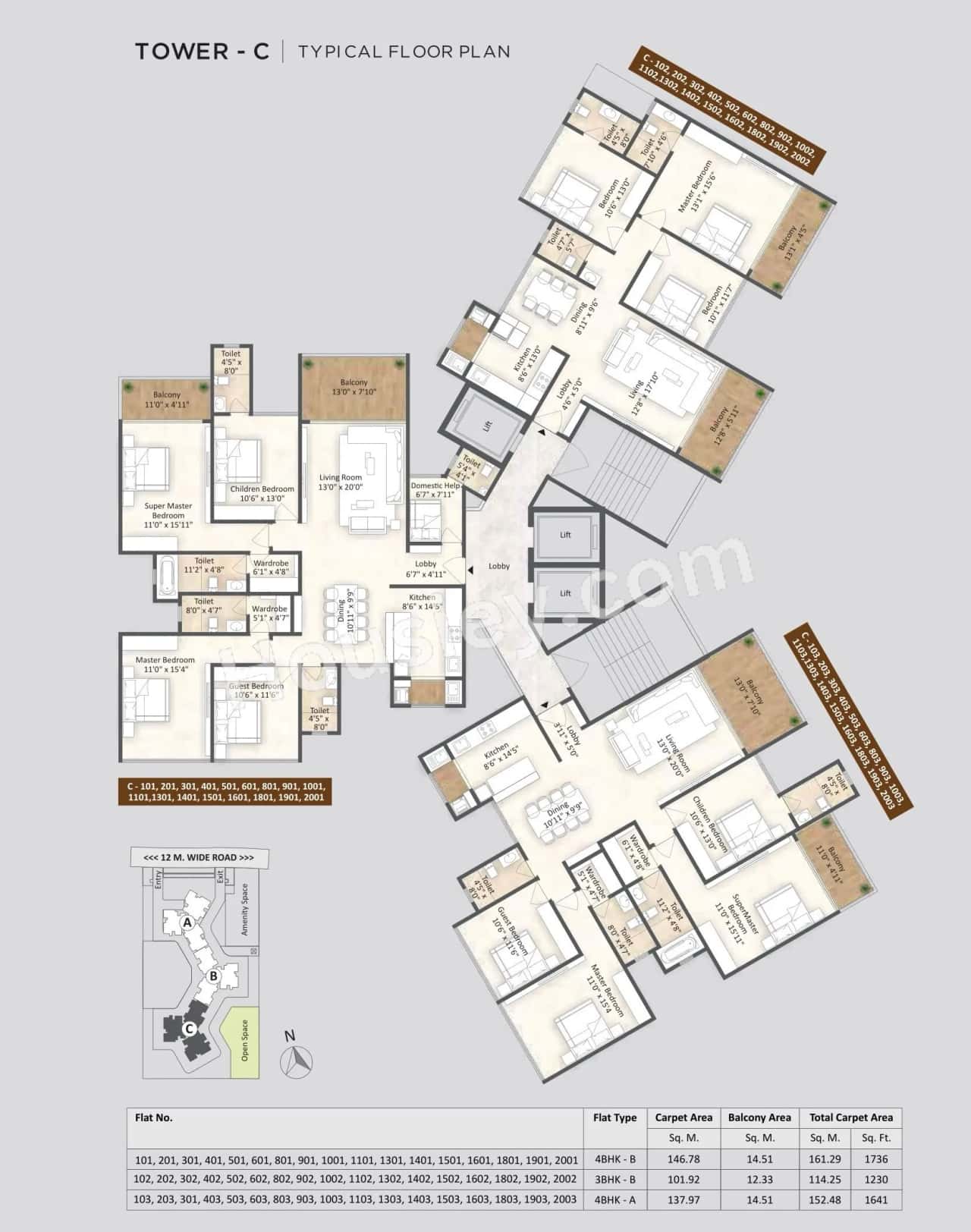 Saheel ITrend Palacio Floor plan 3