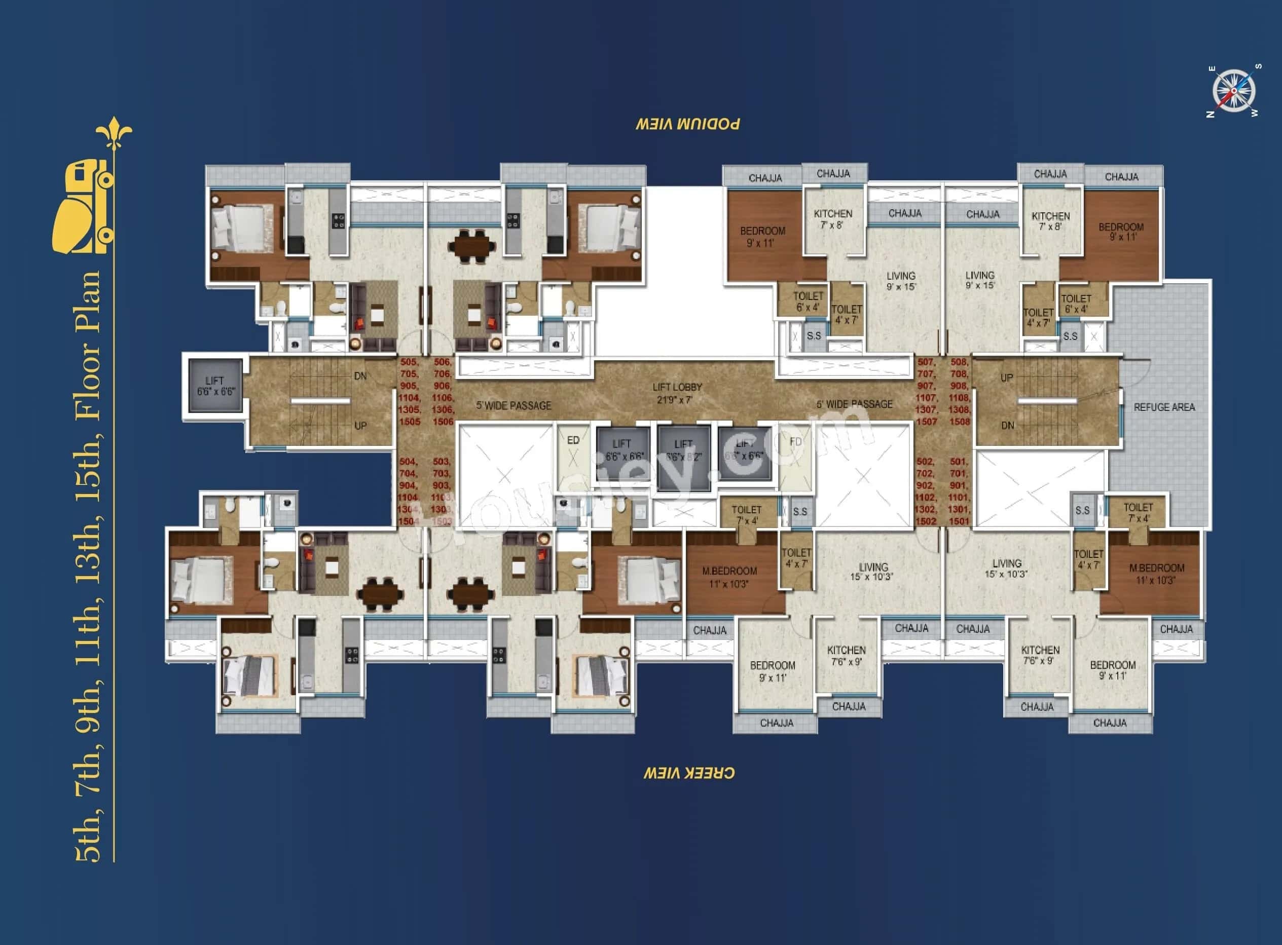 Floor plan 5