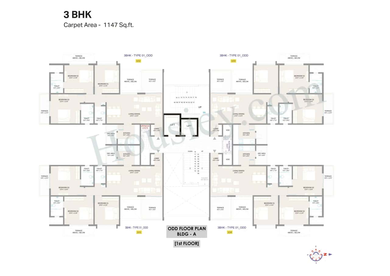 SSD Sai Vista Floor plan 1