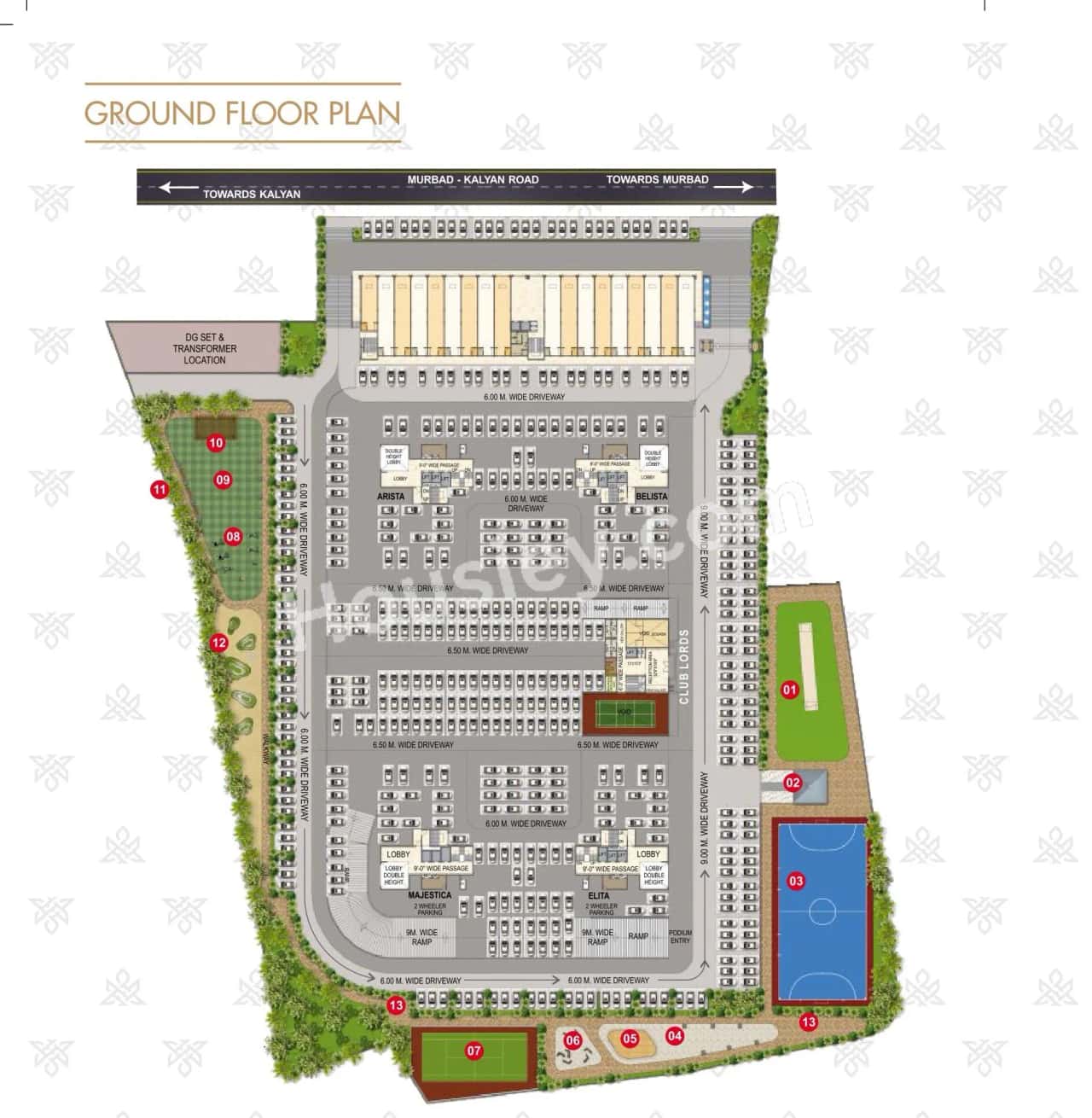 Sai World Legend Floor plan 1