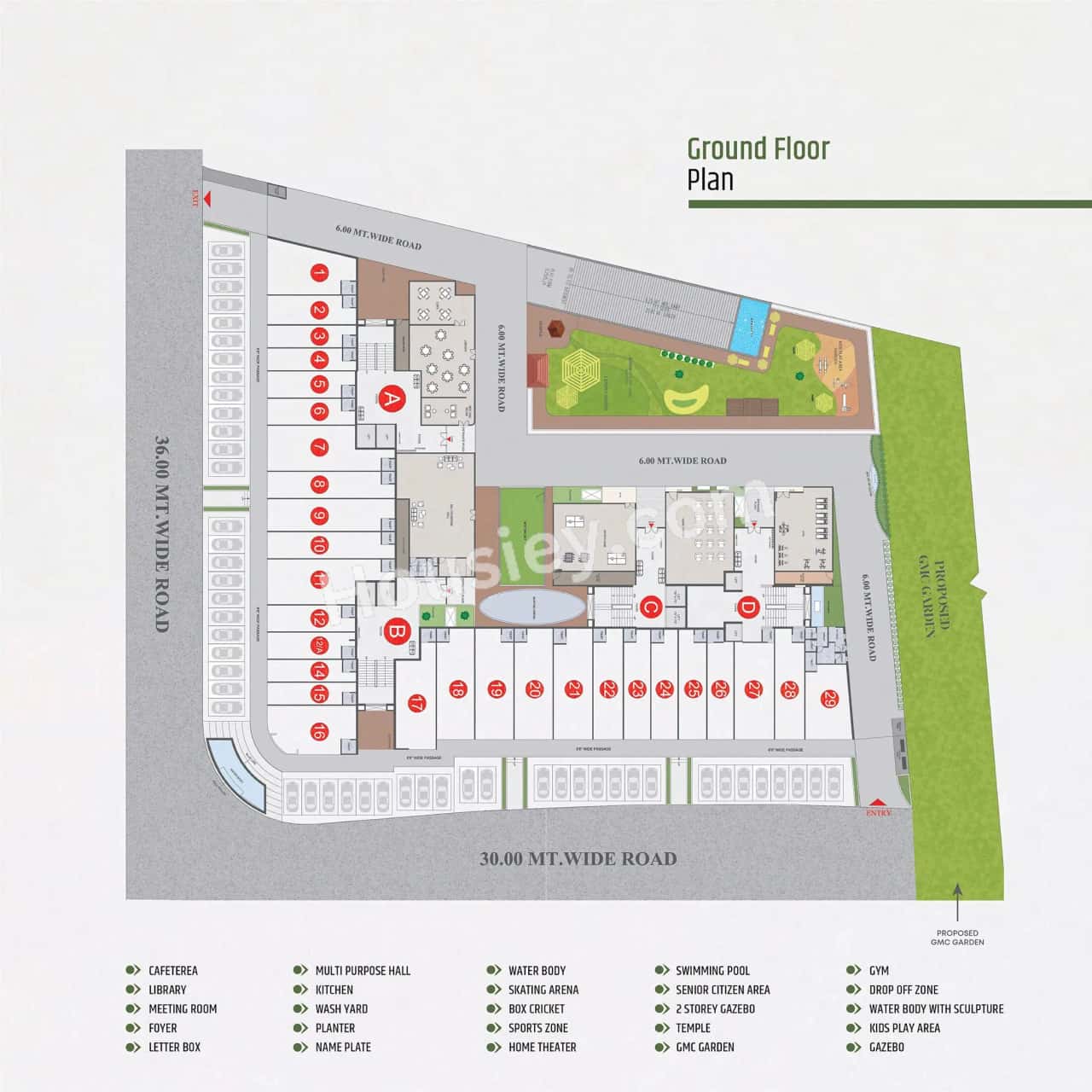 Sakar Prime Floor plan 1