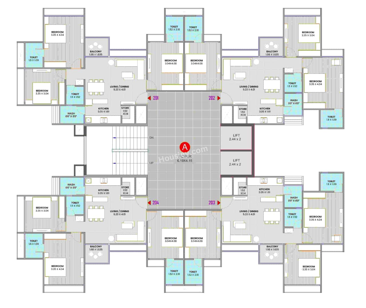 Sakar Prime Floor plan 2