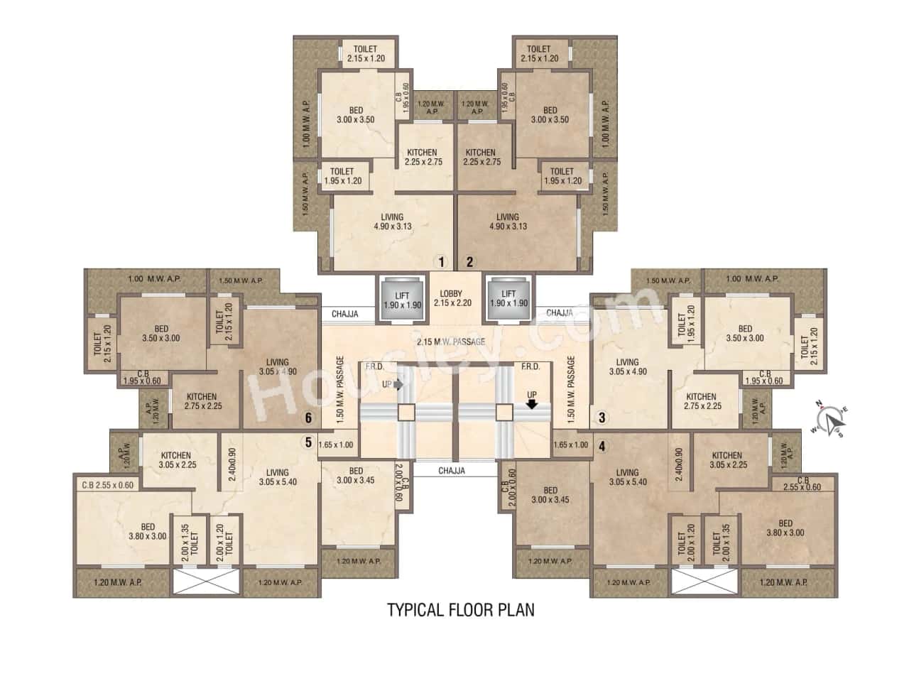 Salasar Elanza Floor plan 1
