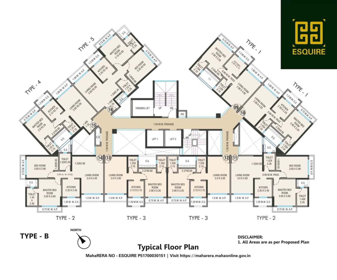Salasar Esquire Floor plan 5