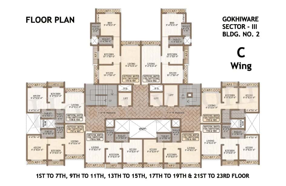 Samaira Residency Floor plan 1