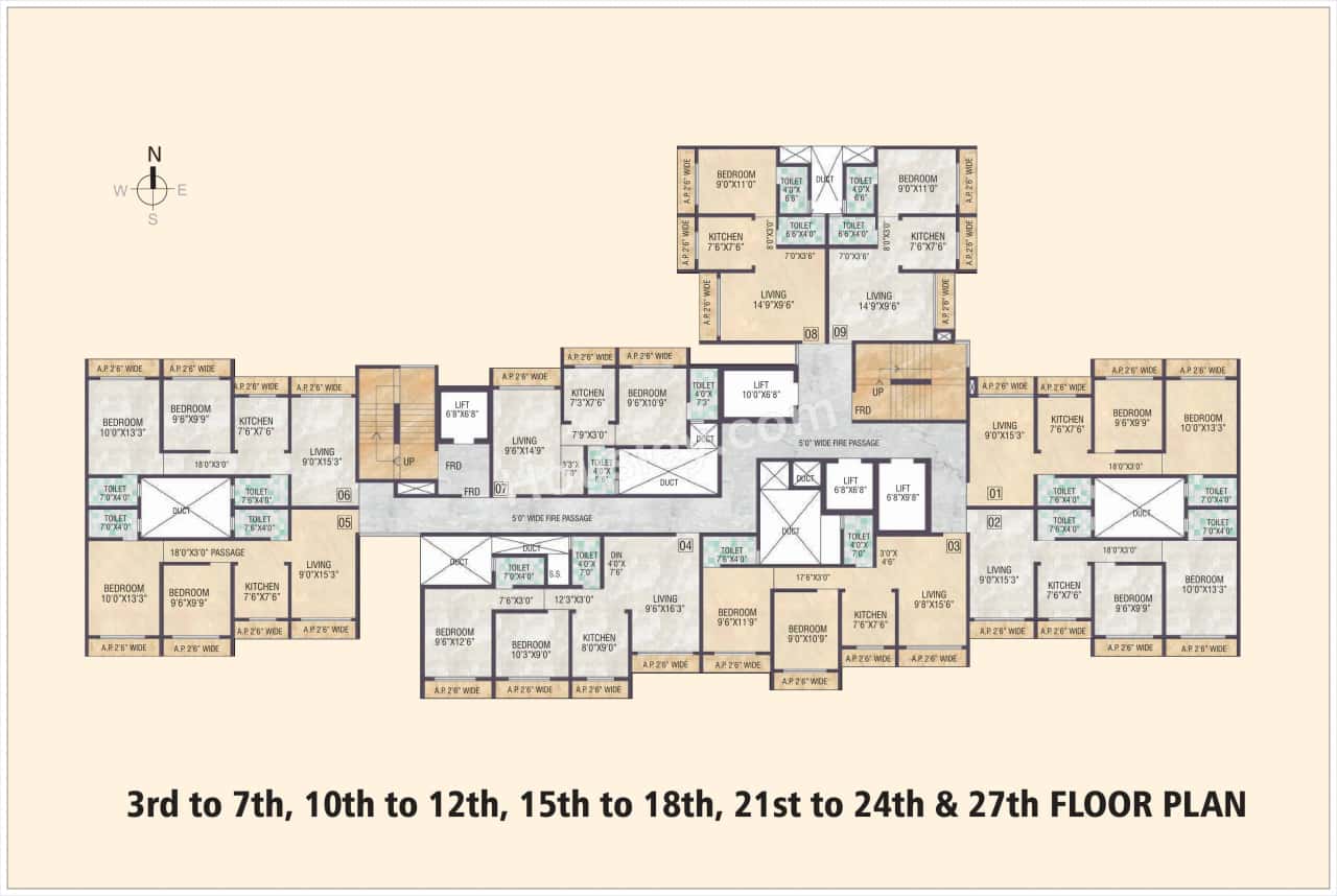 Samaira Opulence Floor plan 3