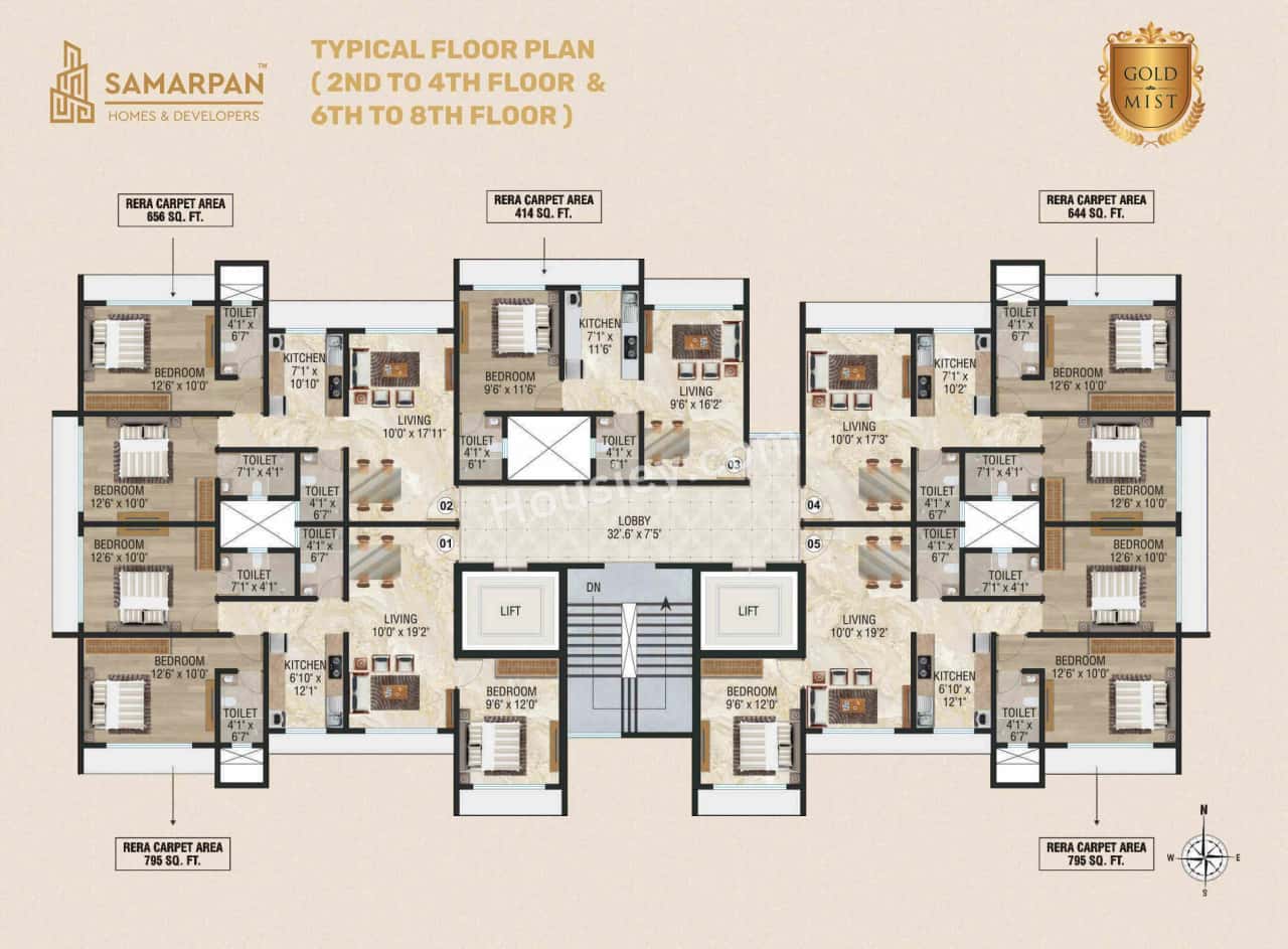 Samarpan Goldmist Floor plan 2