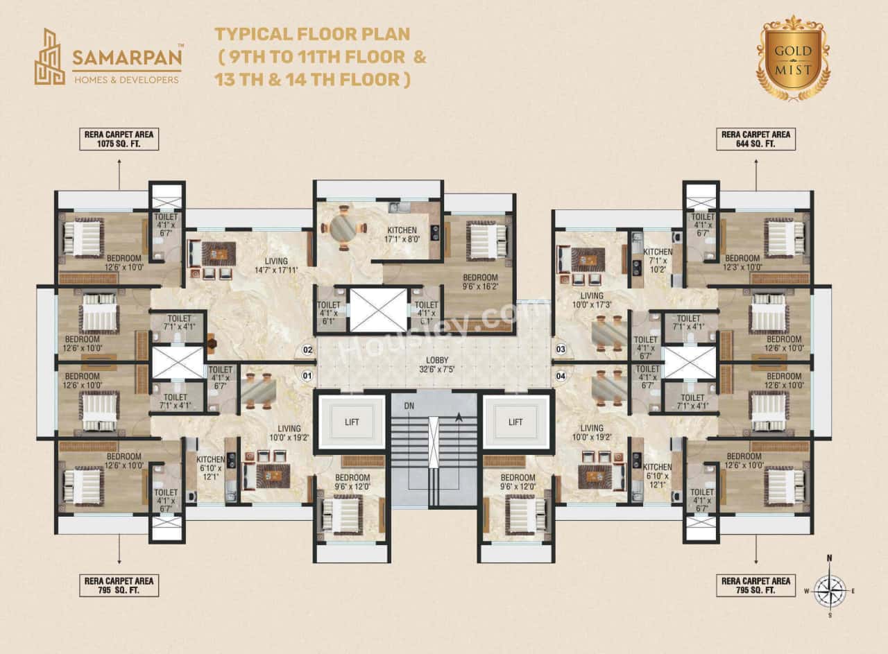 Samarpan Goldmist Floor plan 3