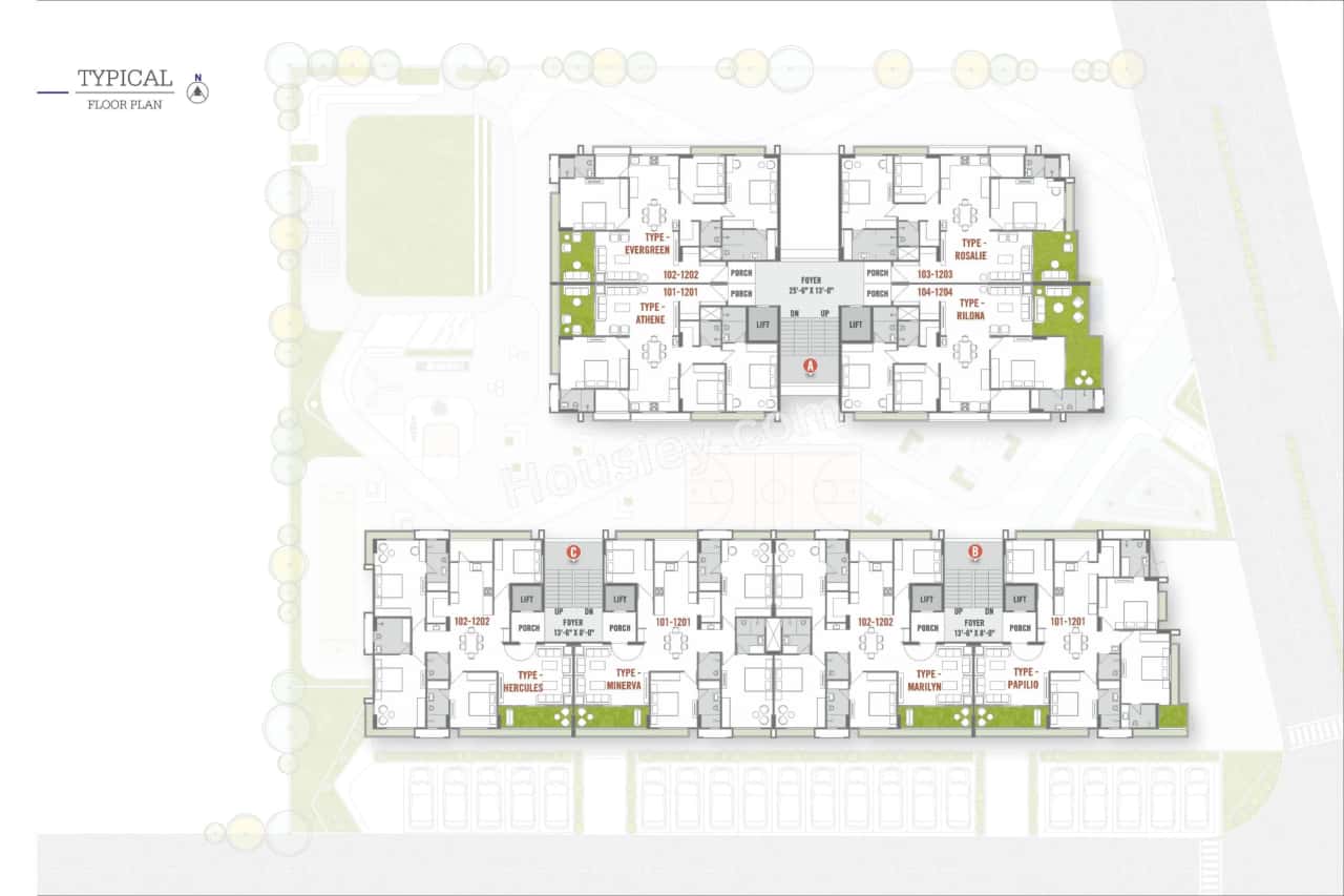 Samatva Amaryllis Floor plan 2