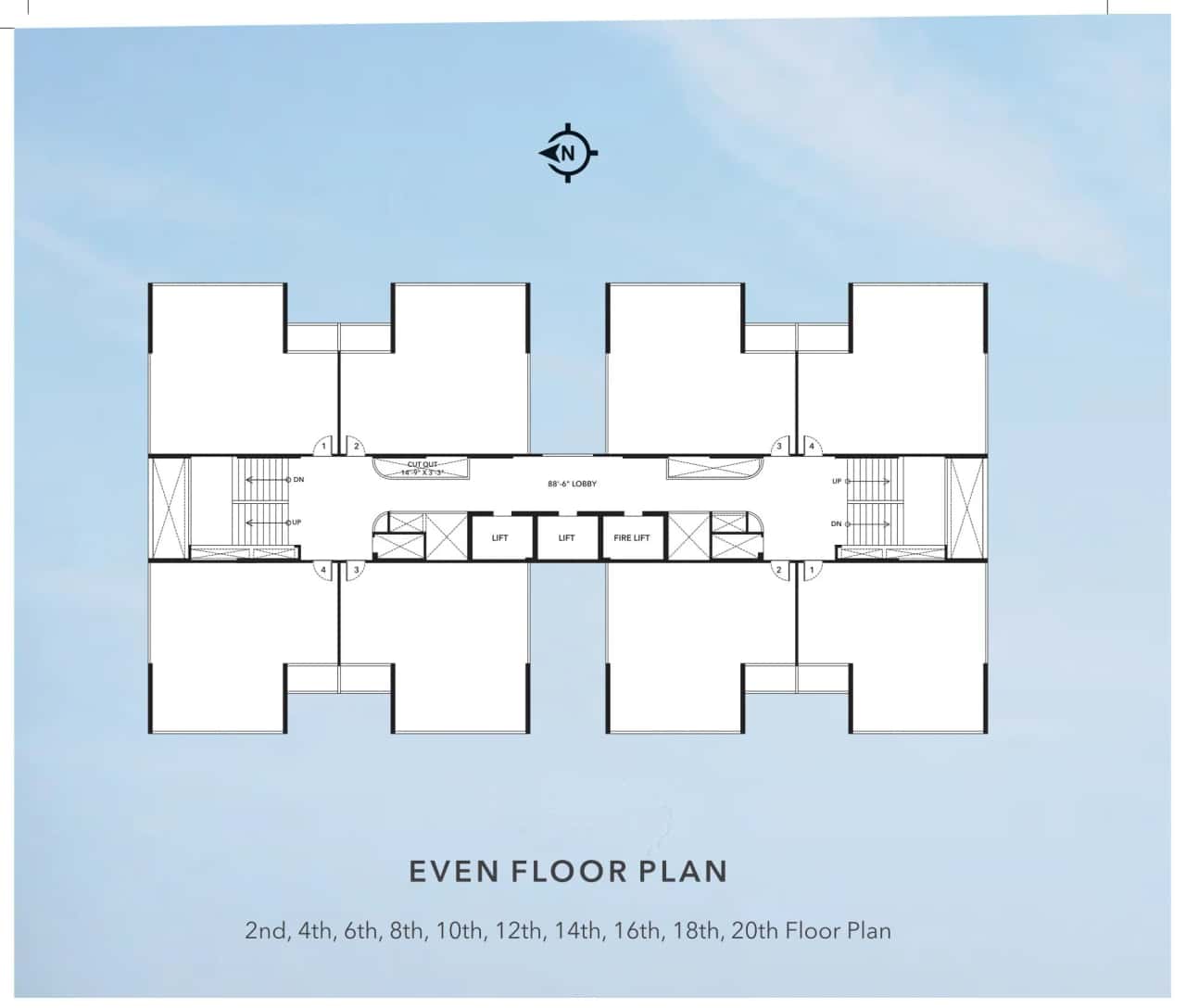 Sangath Smart Life Floor plan 2