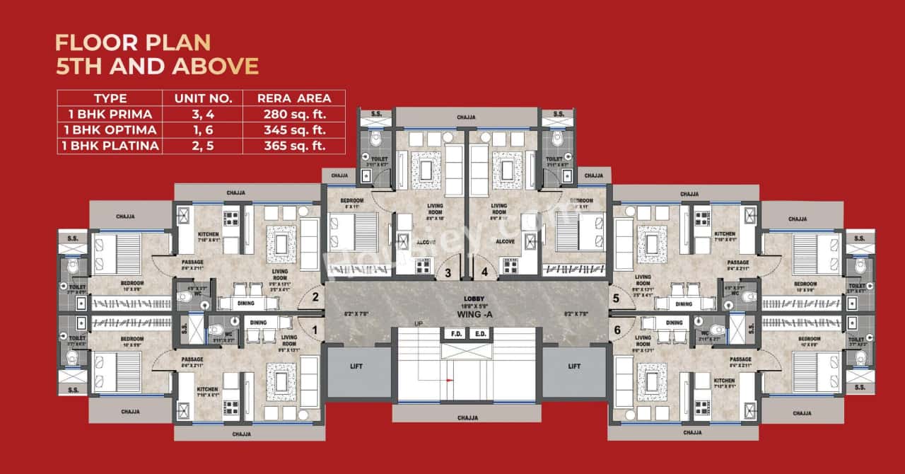 Sanghvi Edge Floor plan 1