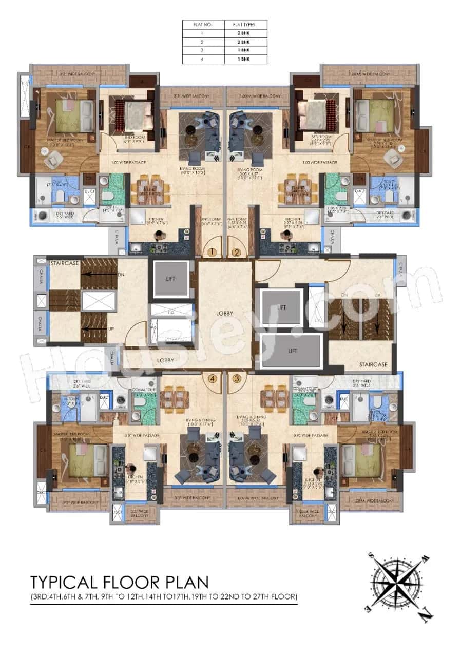 Sanghvi Nesta Floor plan 2
