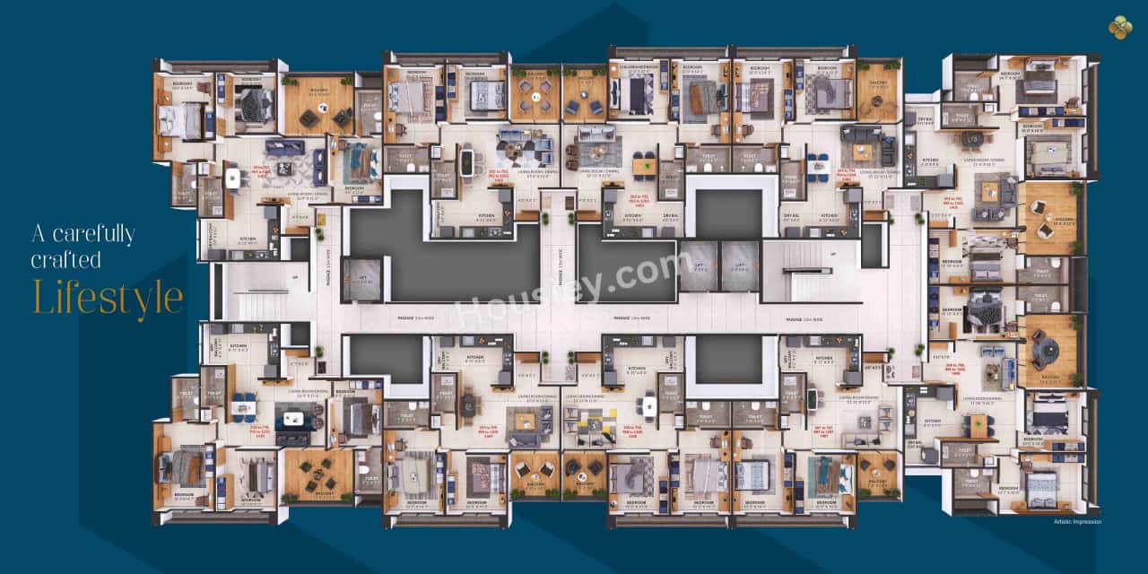 Sankalp Alyssum Floor Plan