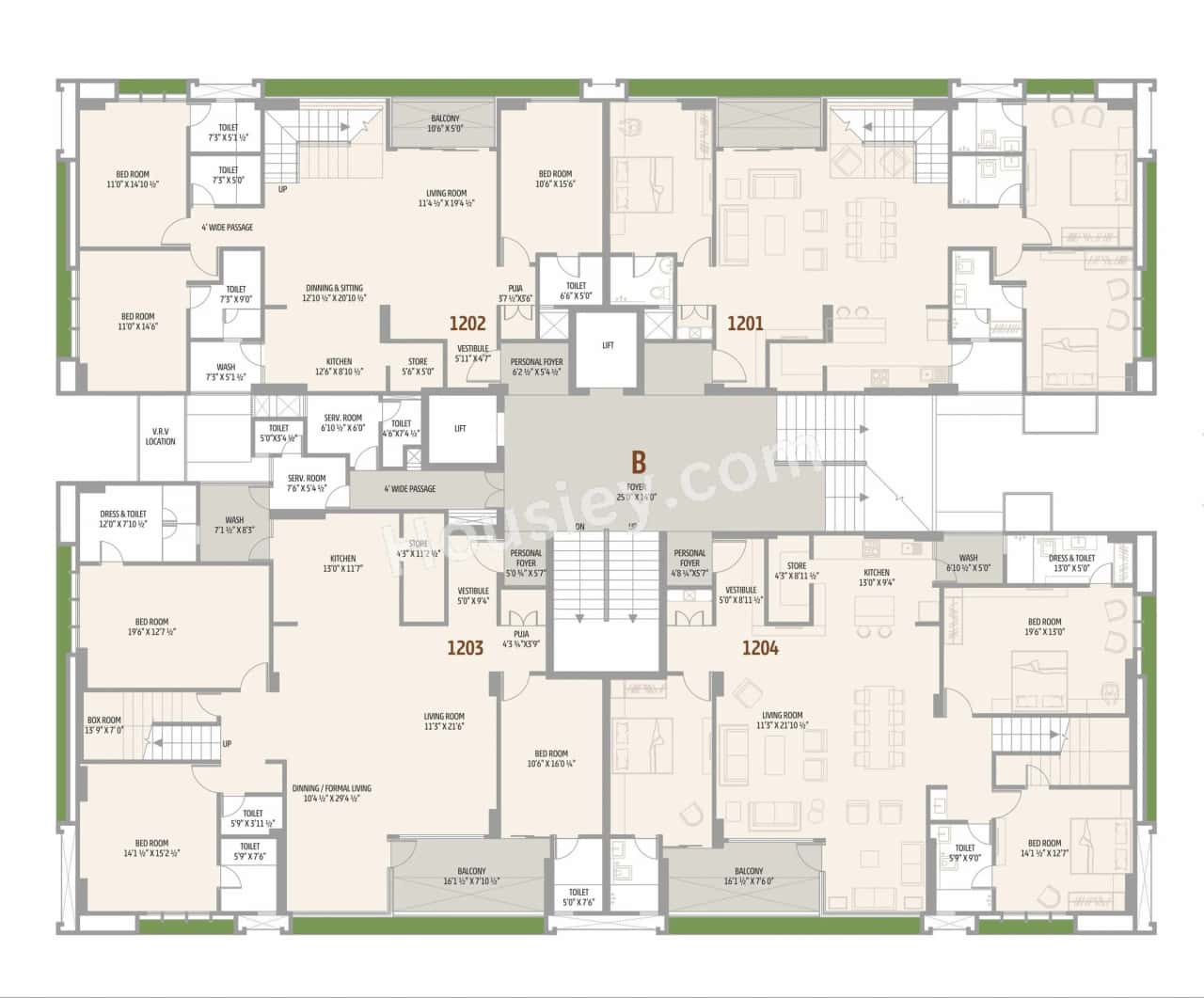Sankalp Grace 3 Floor plan 6