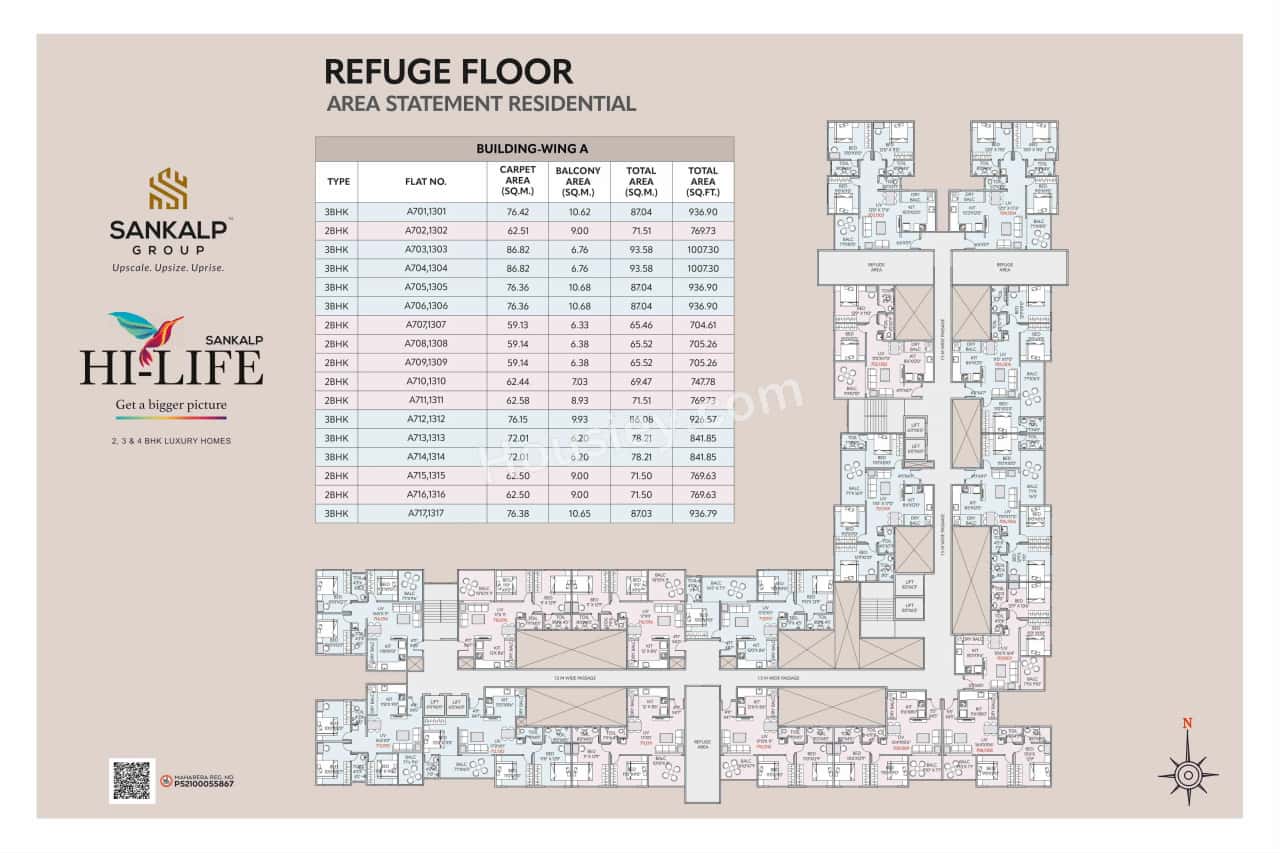 Sankalp HiLife Floor plan 2