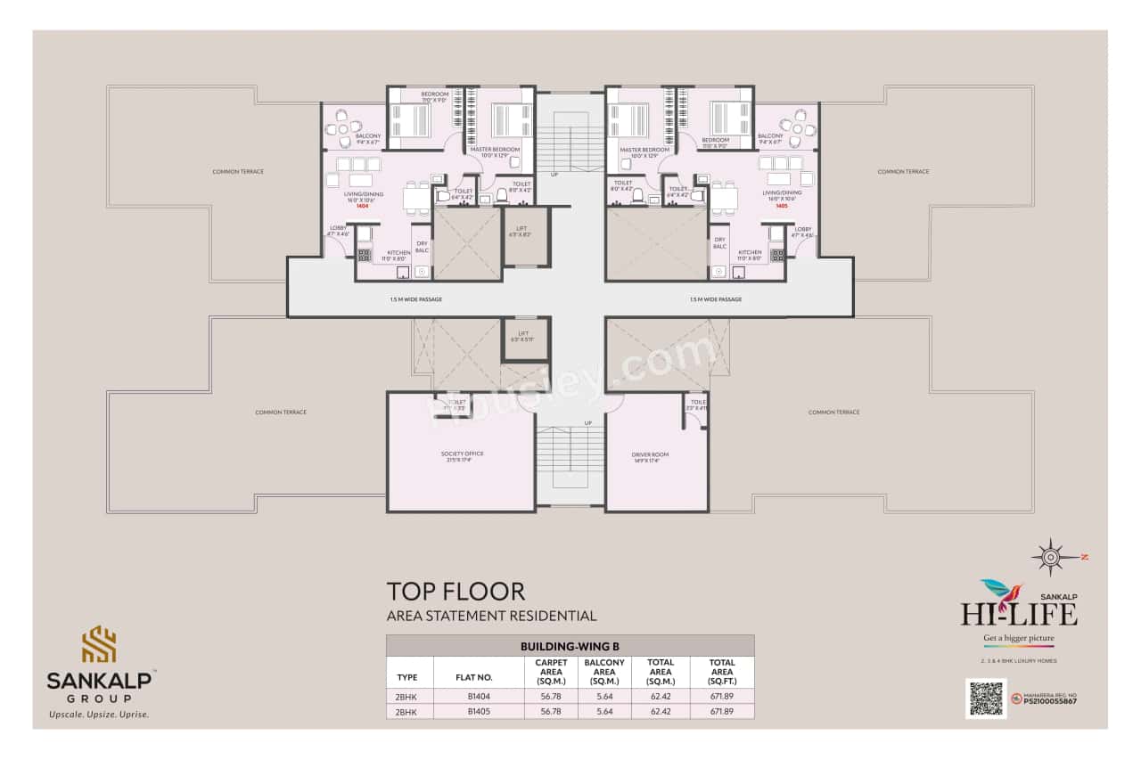 Sankalp HiLife Floor plan 4