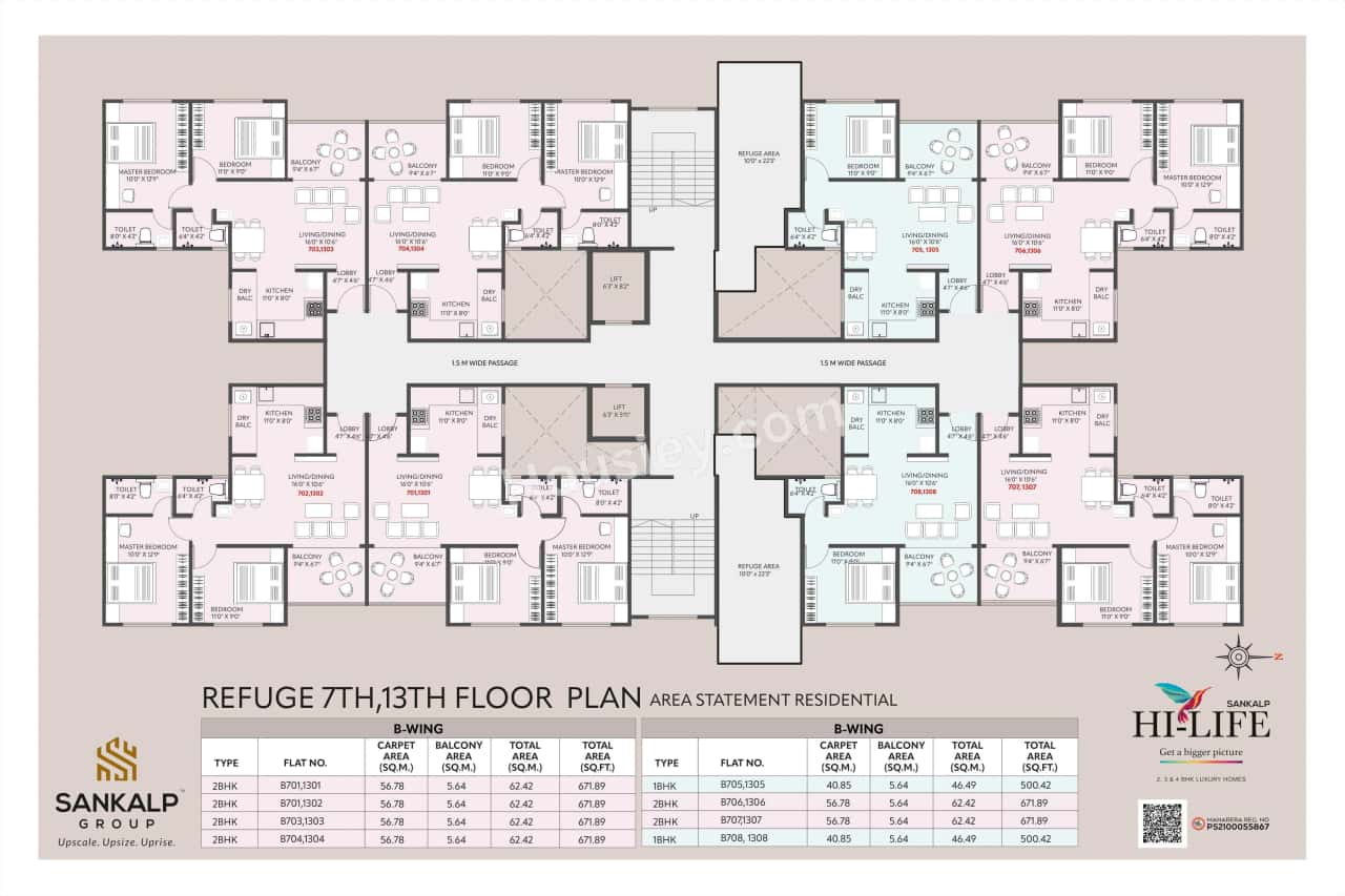 Sankalp HiLife Floor plan 5