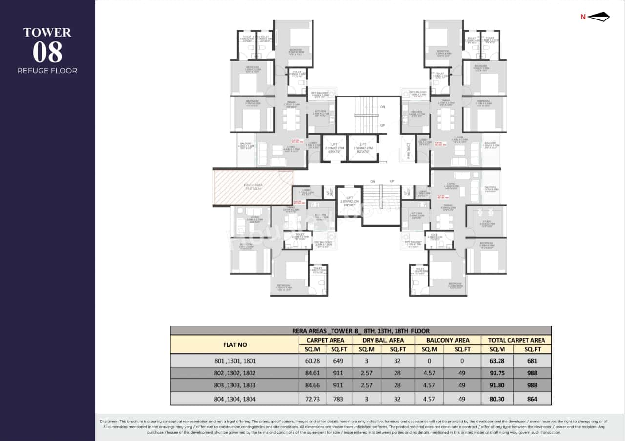 Sankla East World Floor plan 3