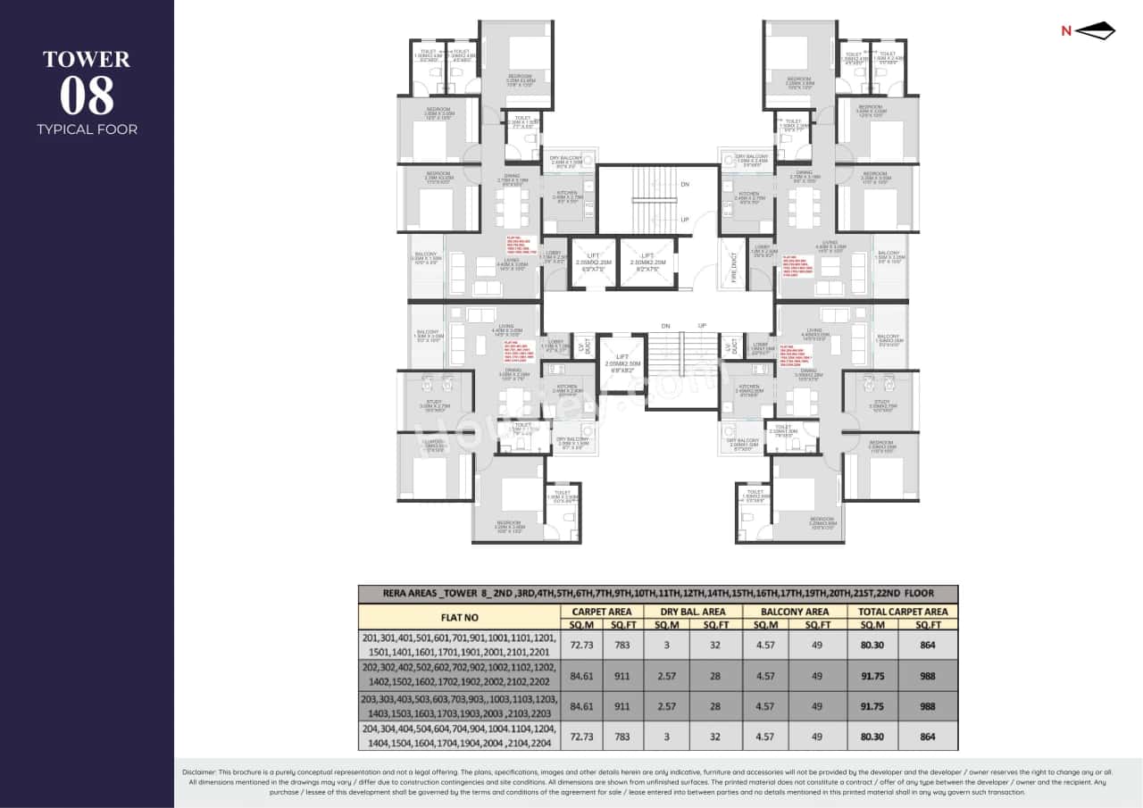 Sankla East World Floor plan 4