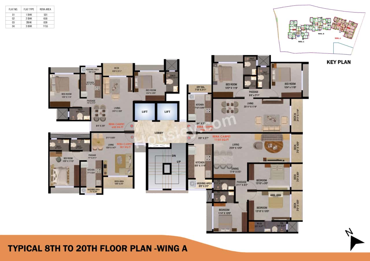 Sanmati Raghukul Floor plan 2