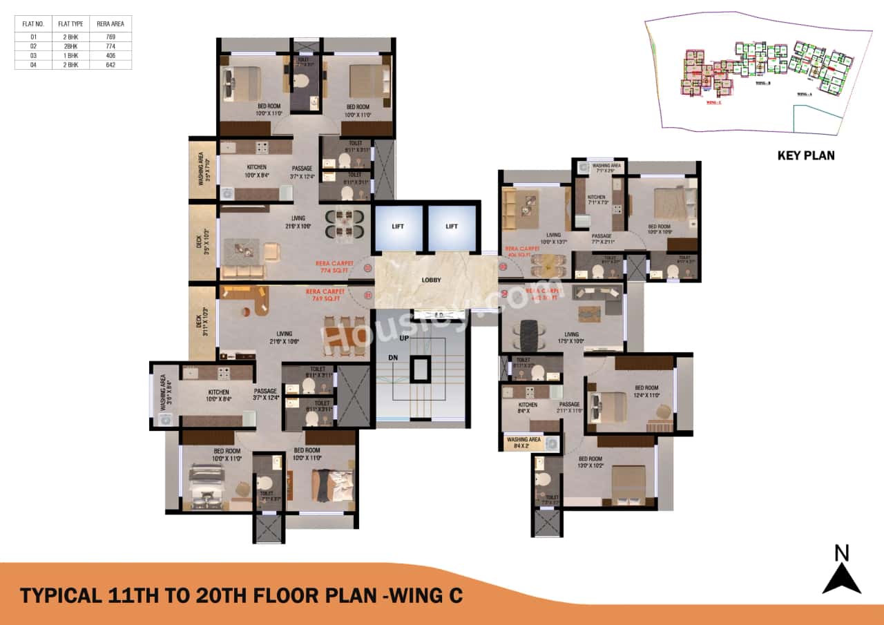 Sanmati Raghukul Floor plan 8