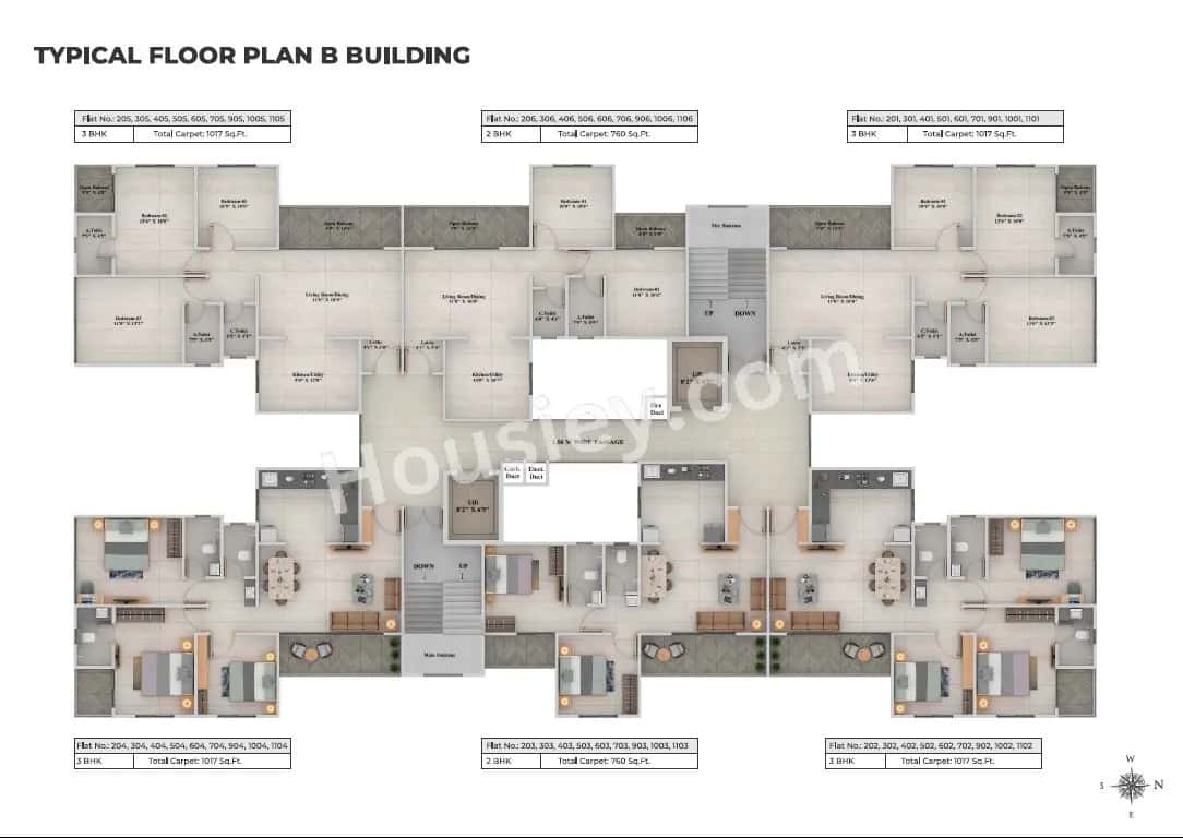 SAH Santiago Skyland Floor plan 2