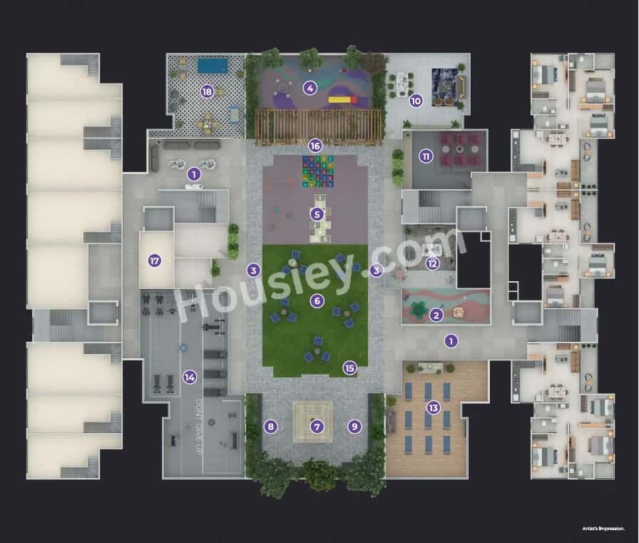 SAH Santiago Skyland Floor plan 2