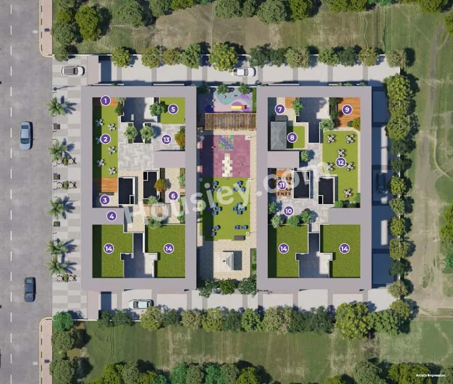SAH Santiago Skyland Floor plan 1