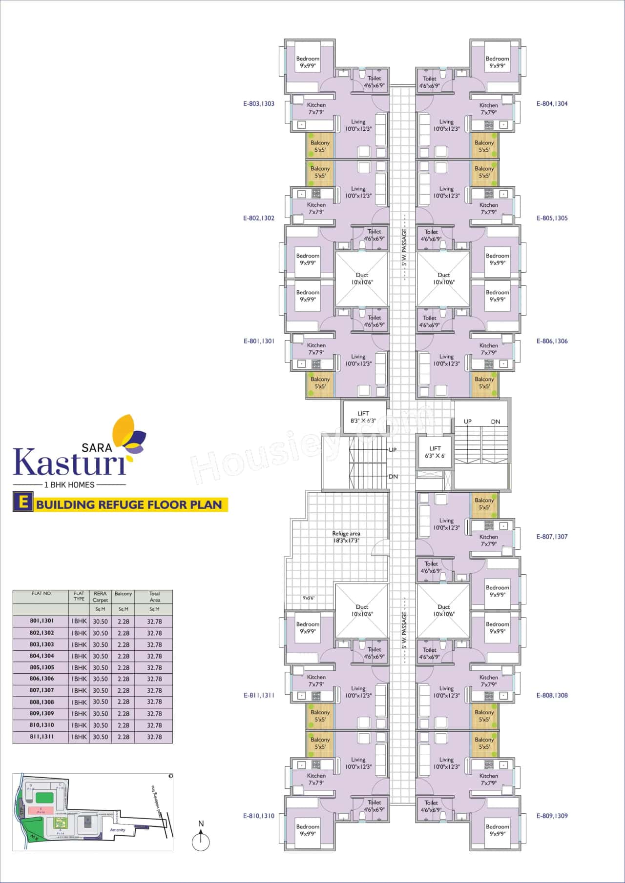 Sara Kasturi Floor plan 1