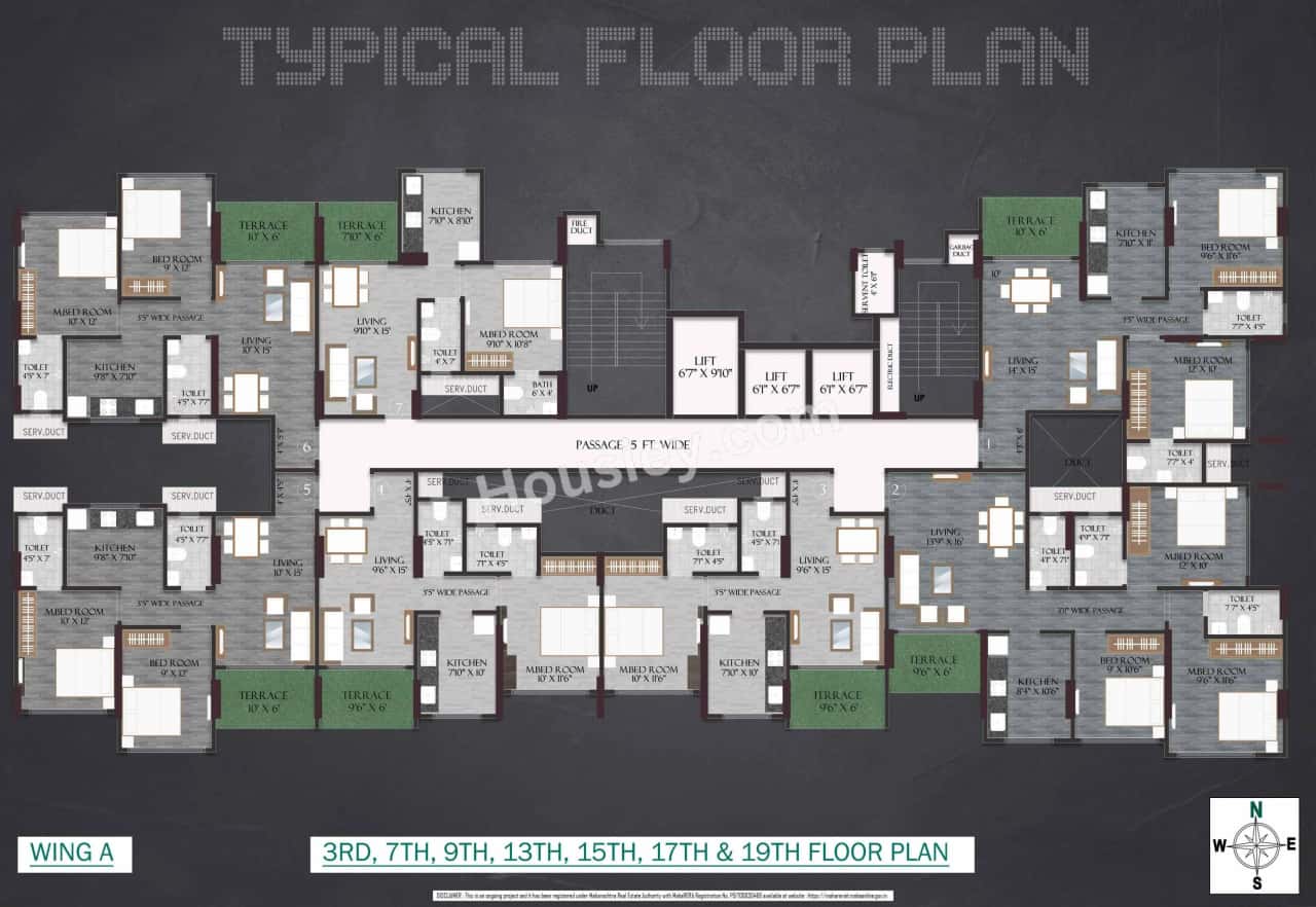 Sarvoday Symphony Floor plan 2