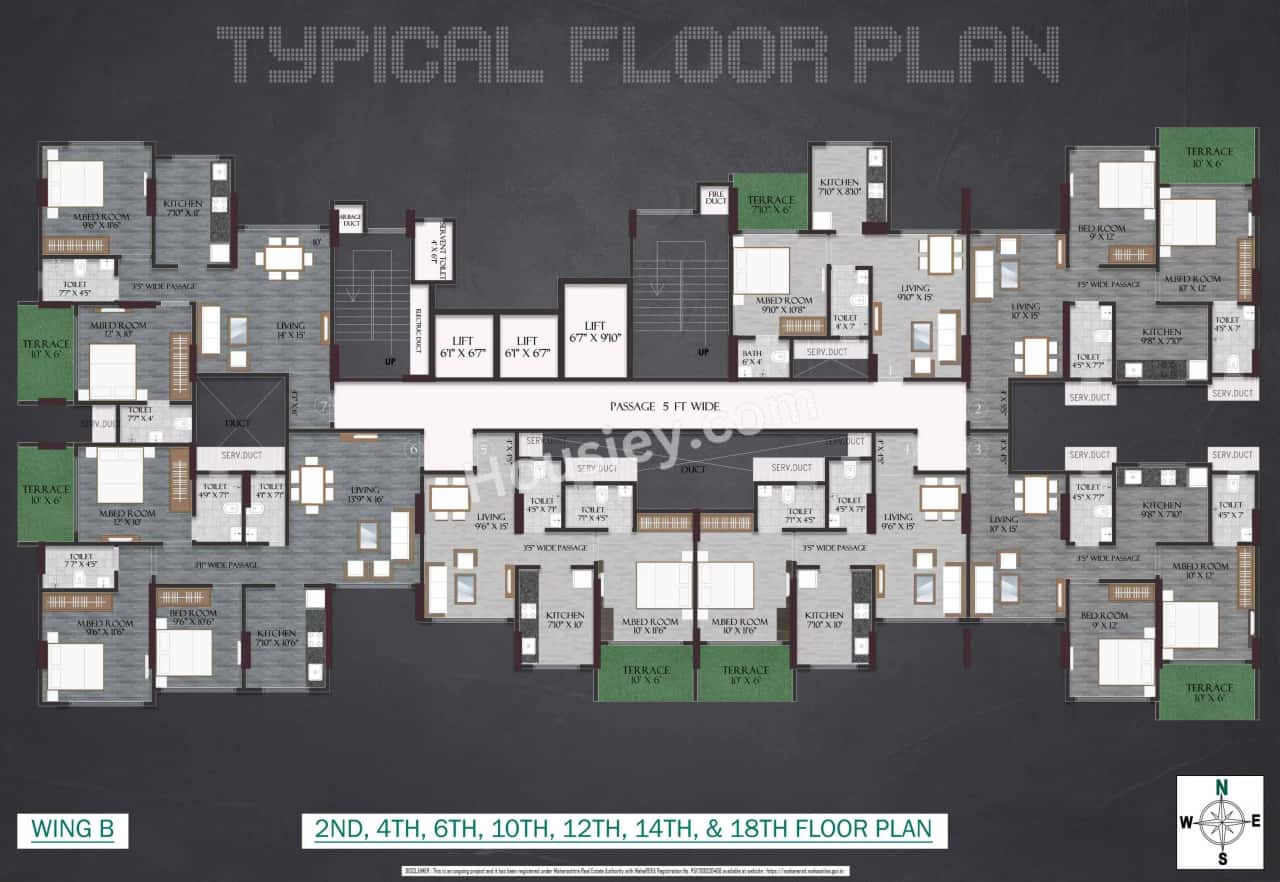 Sarvoday Symphony Floor plan 3