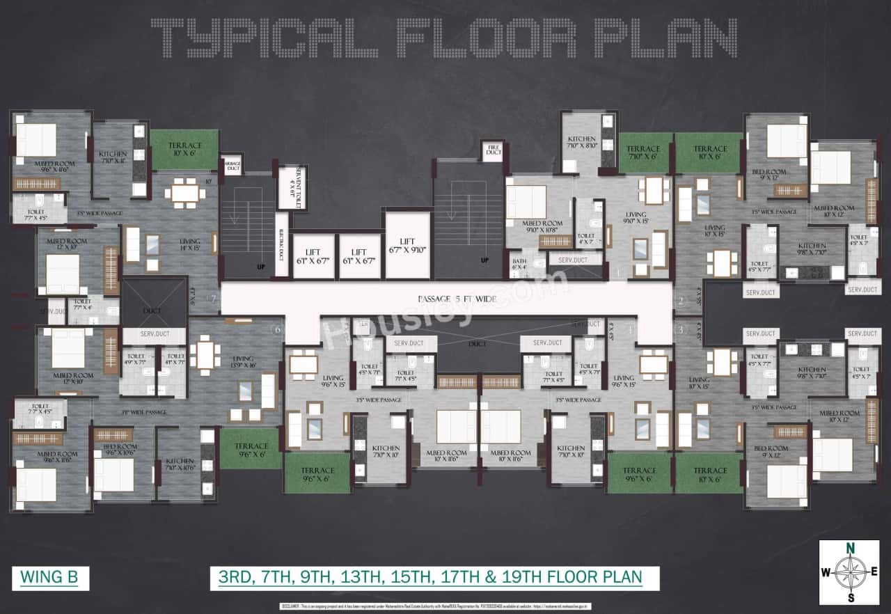 Sarvoday Symphony Floor plan 4