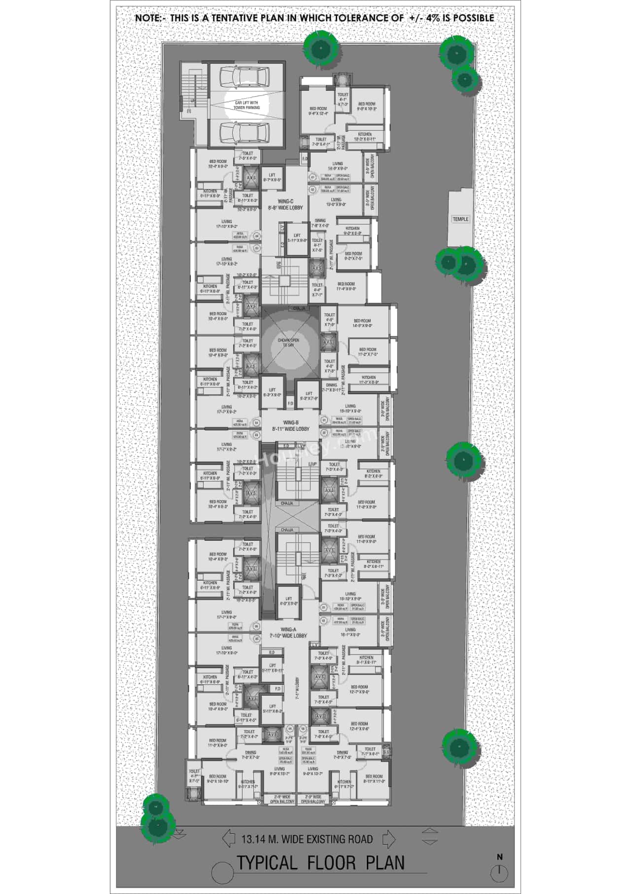 Satra Nexus Floor plan 2