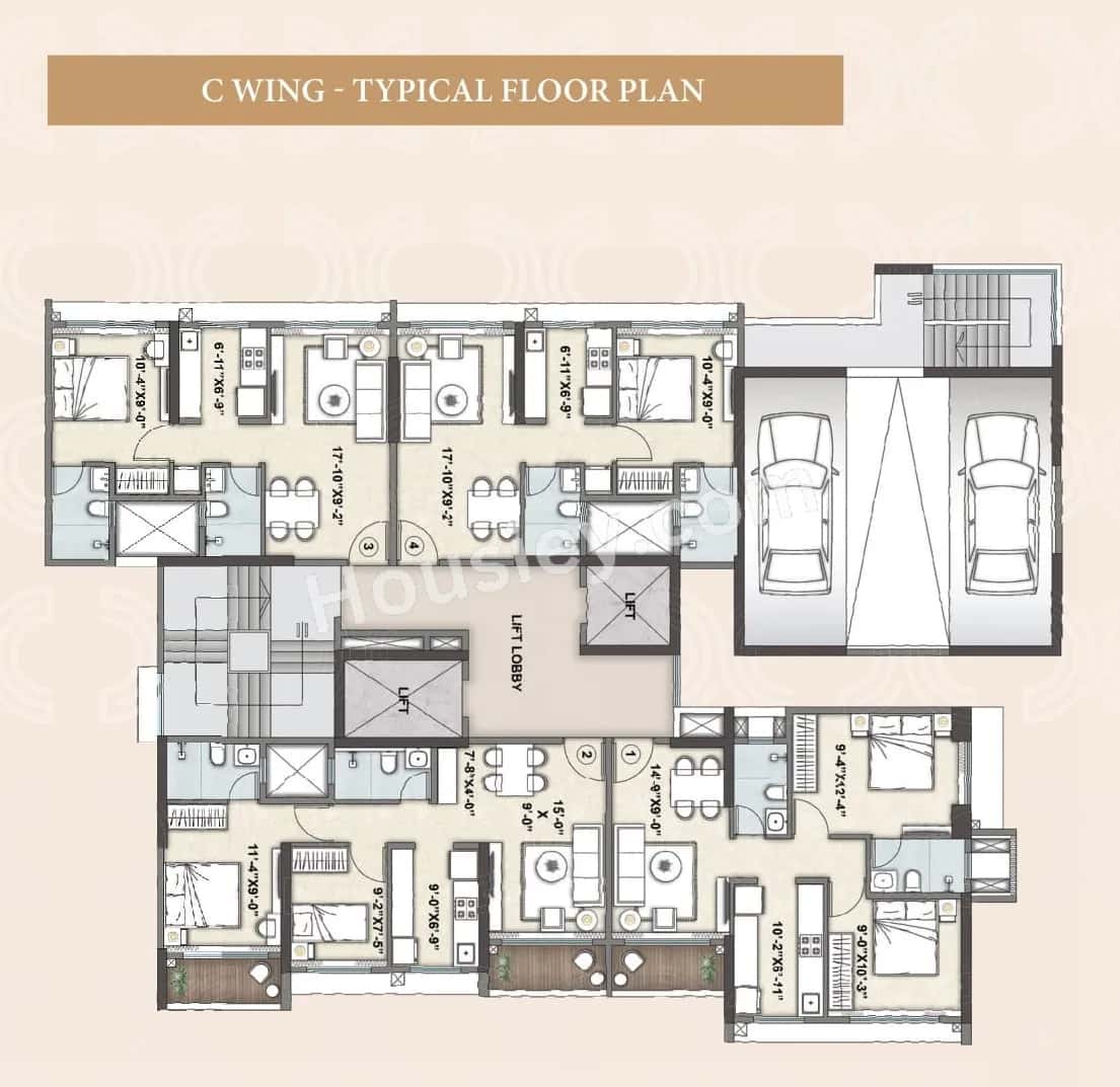 Satra Nexus Floor plan 3