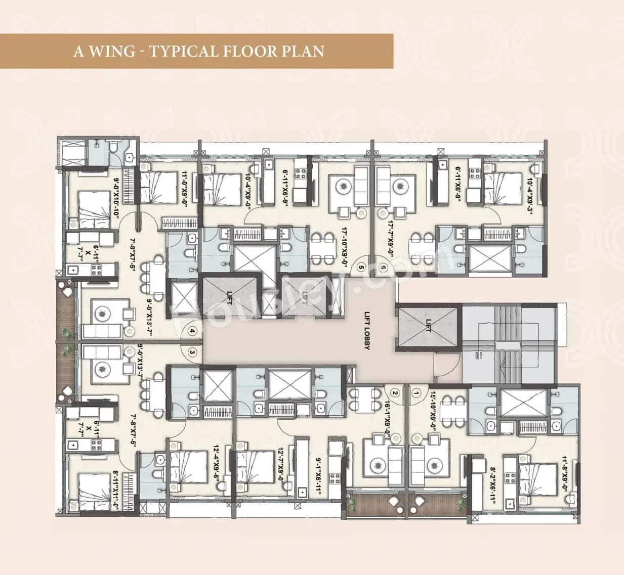 Satra Nexus Floor plan 1