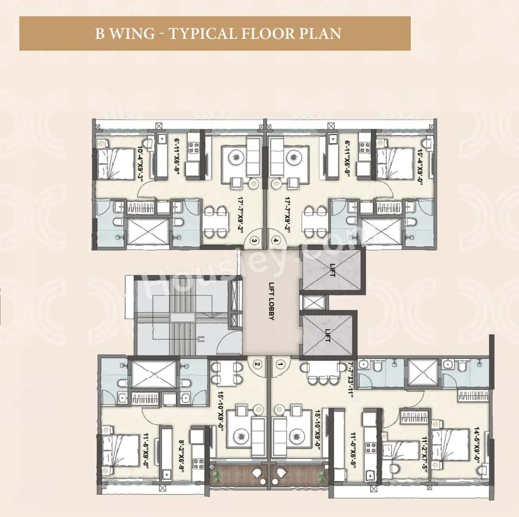 Satra Nexus Floor plan 4
