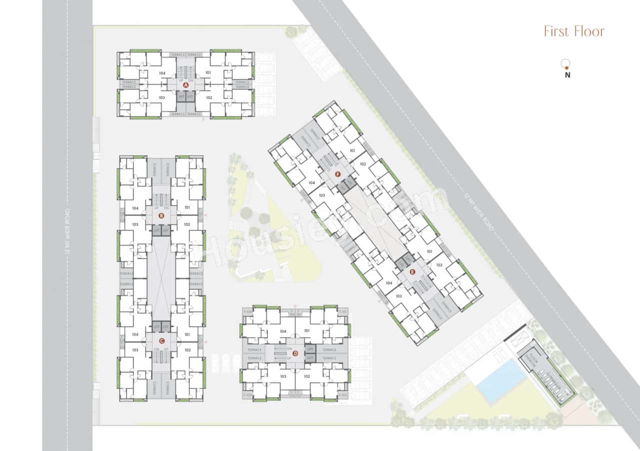 Satyamev Vista Two Floor plan 2