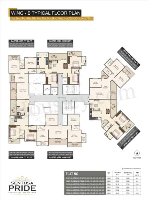 Sentosa Pride Floor plan 2