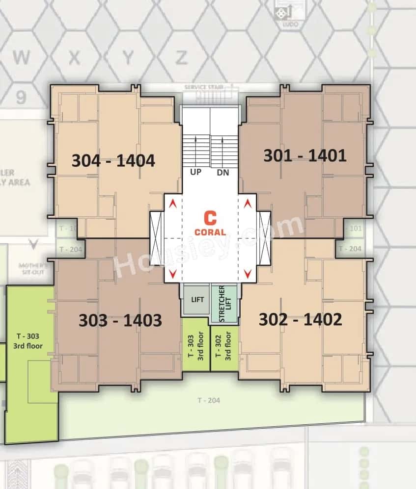 United Serene Sparkles Floor plan 2
