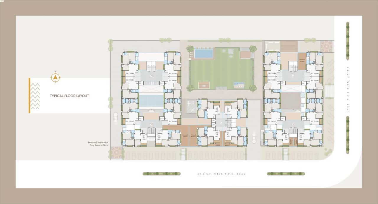 Serenity Satyam Floor plan 2