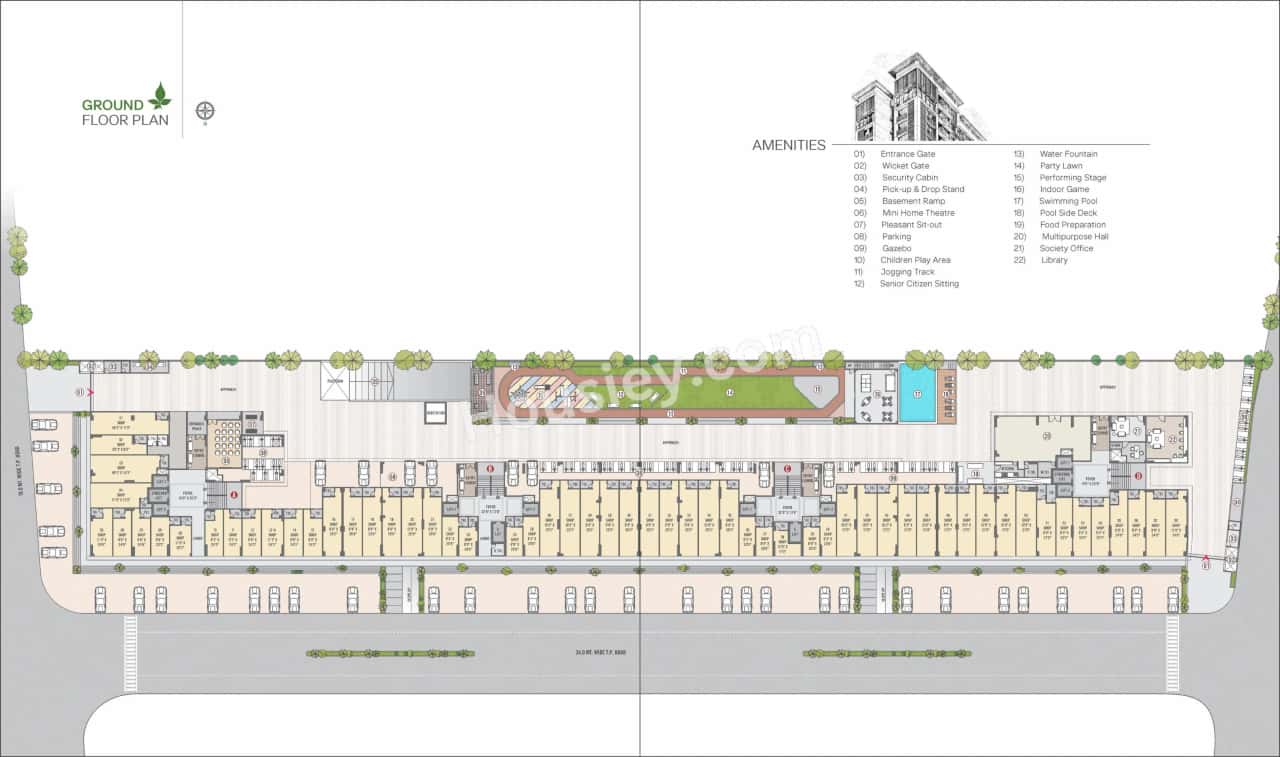 Serenity Shivam Floor plan 1